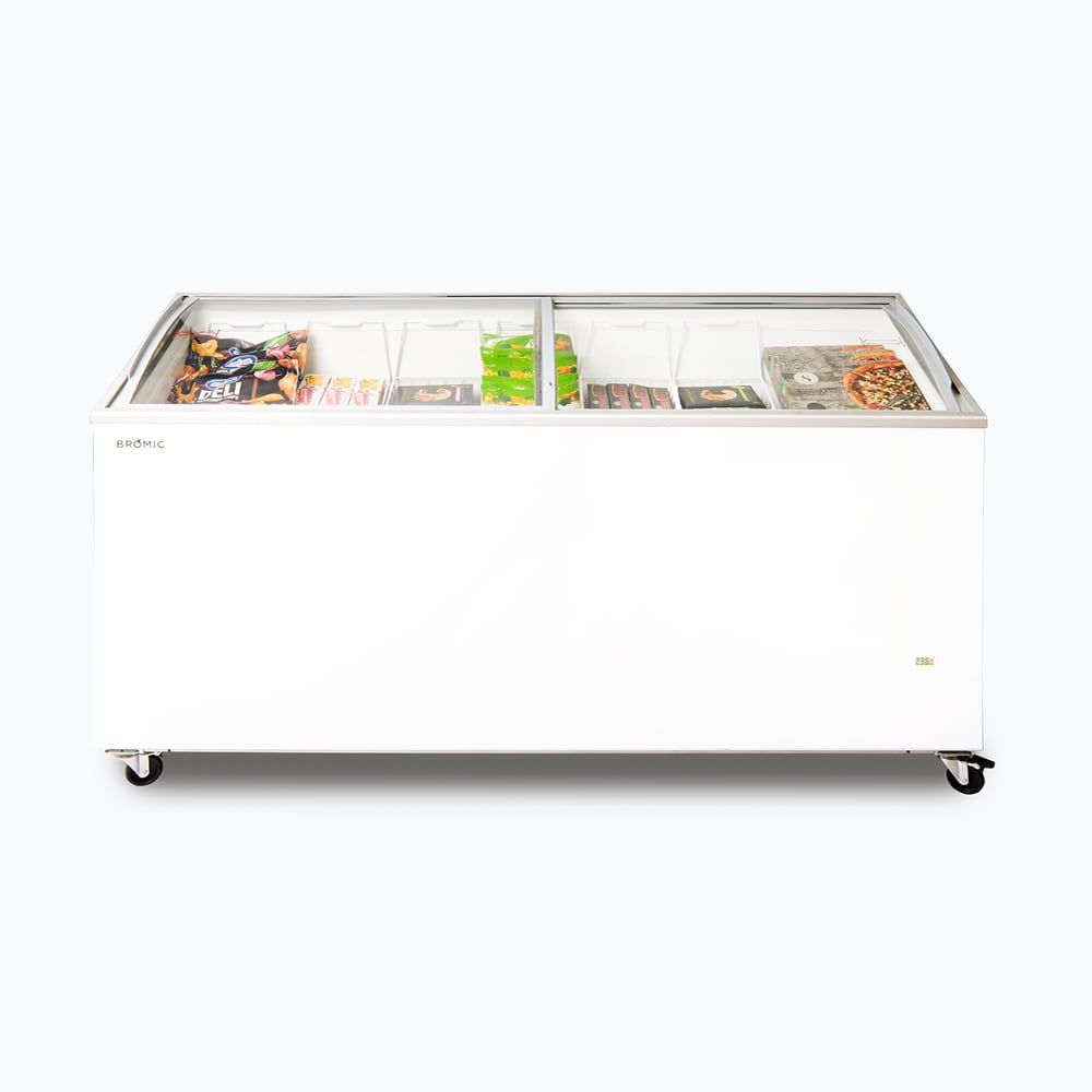 Bromic Display Chest Freezer - 555L - Curved Glass Top CF0600ATCG-NR