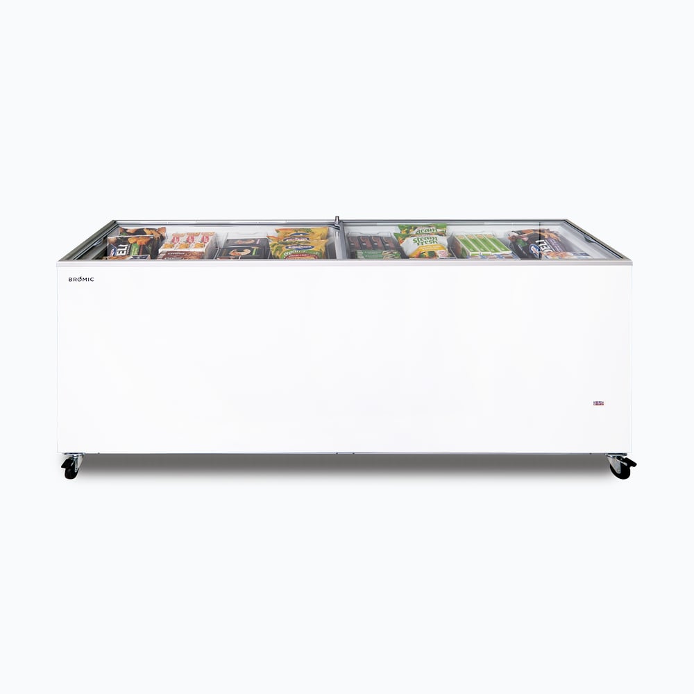 Bromic Display Chest Freezer - 670L - Flat Glass Top CF0700FTFG-NR