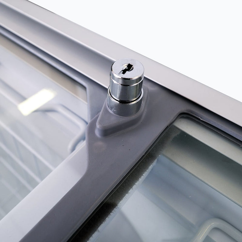 Bromic Display Chest Freezer Flat Glass Top 670L CF0700FTFG