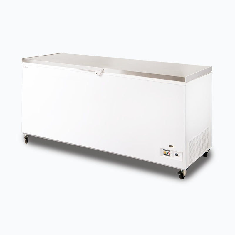 Bromic Storage Chest Freezer Flat Top Stainless Steel 675L CF0700FTSS