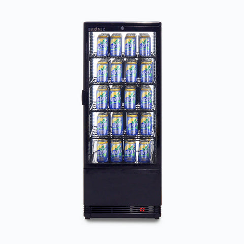 Bromic Countertop Beverage Fridge Flat Glass 98L LED CT0100G4B