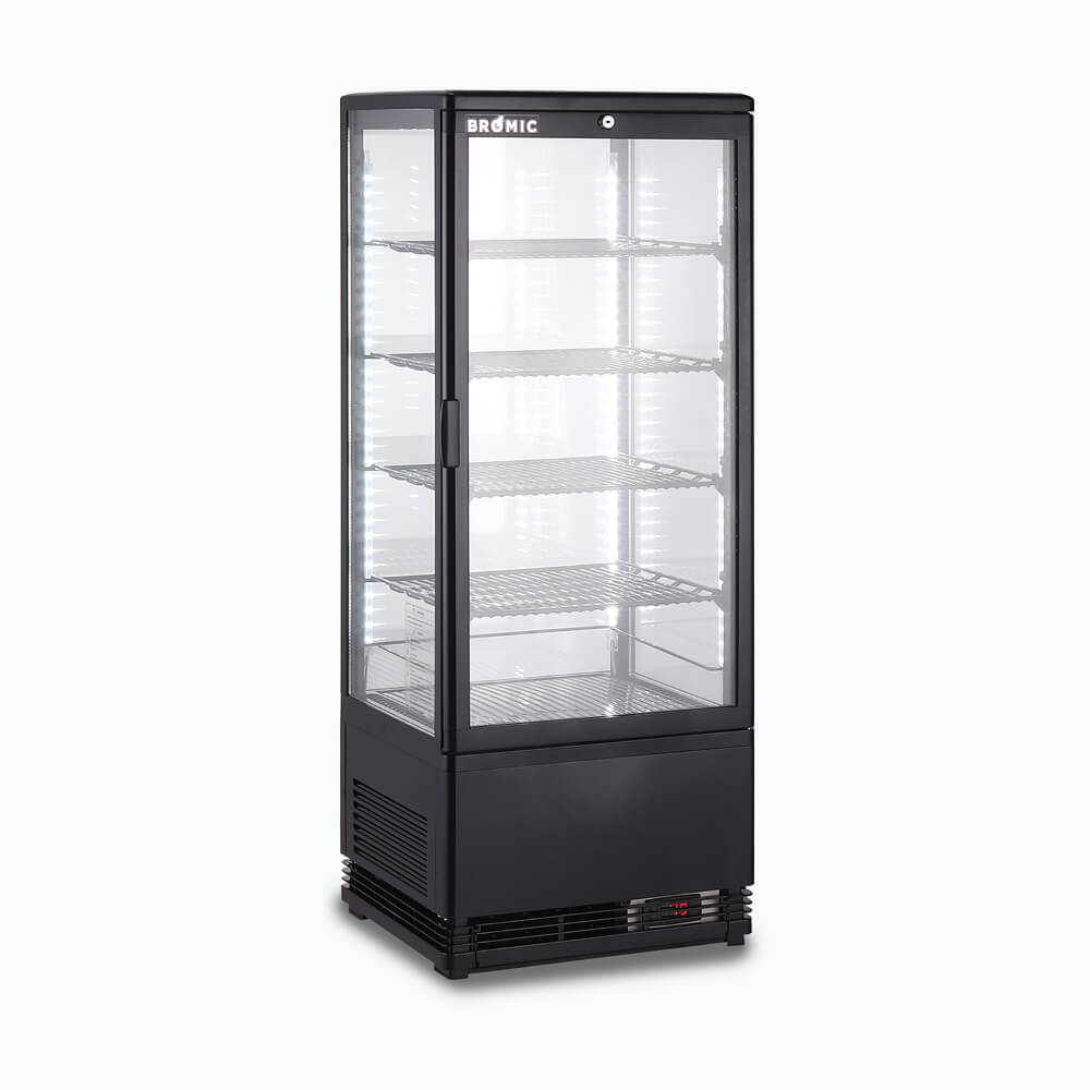 Bromic Countertop Beverage Fridge Flat Glass 98L LED CT0100G4B