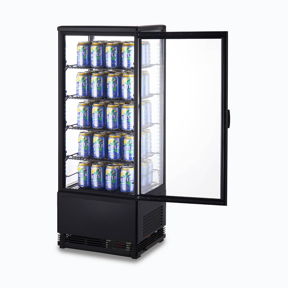 Bromic Countertop Beverage Fridge Flat Glass 98L LED CT0100G4B