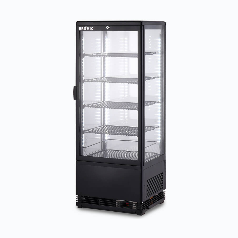 Bromic Countertop Beverage Fridge Flat Glass 98L LED CT0100G4B