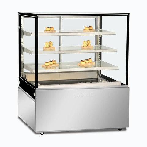 Bromic Hot Food Display - 1200mm - 4 Tier FD4T1200H