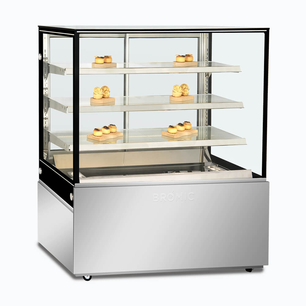 Bromic Hot Food Display 1200mm 542L 4 Tier - FD4T1200H