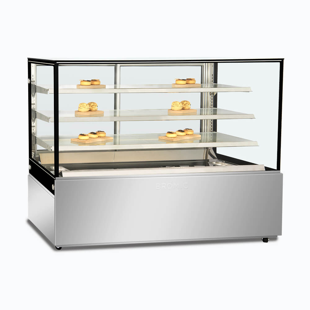 Bromic Hot Food Display 1800mm 830L 4 Tier - FD4T1800H