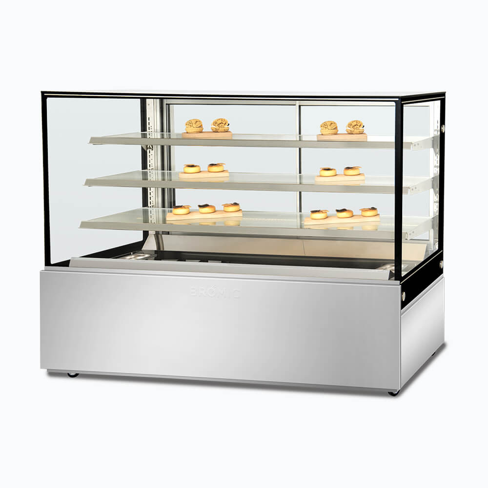 Bromic Hot Food Display 1800mm 830L 4 Tier - FD4T1800H