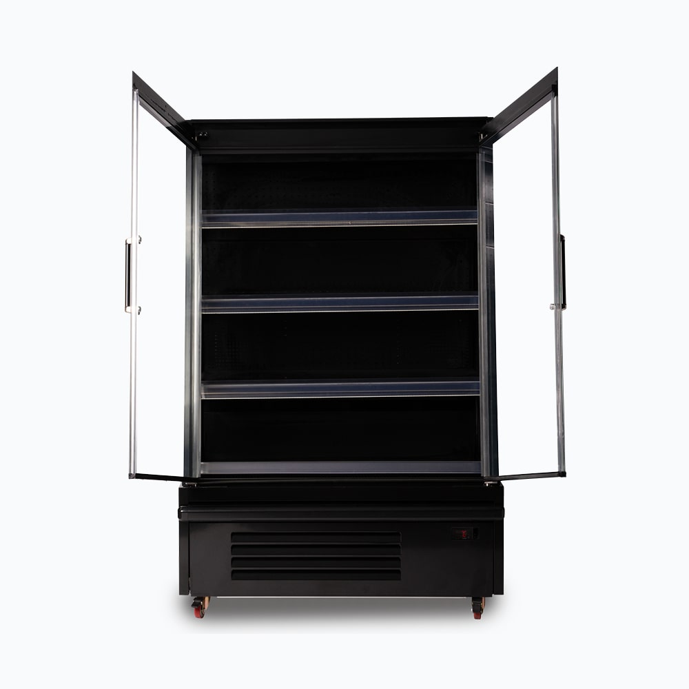 Bromic Semi Vertical Display Fridge - 938mm - 2 Doors - Hinged SVM1000HD-NR