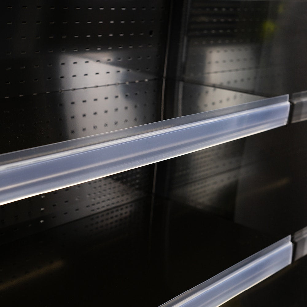 Bromic Semi Vertical Display Fridge - 1875mm - 4 Doors - Hinged SVM1875HD-NR