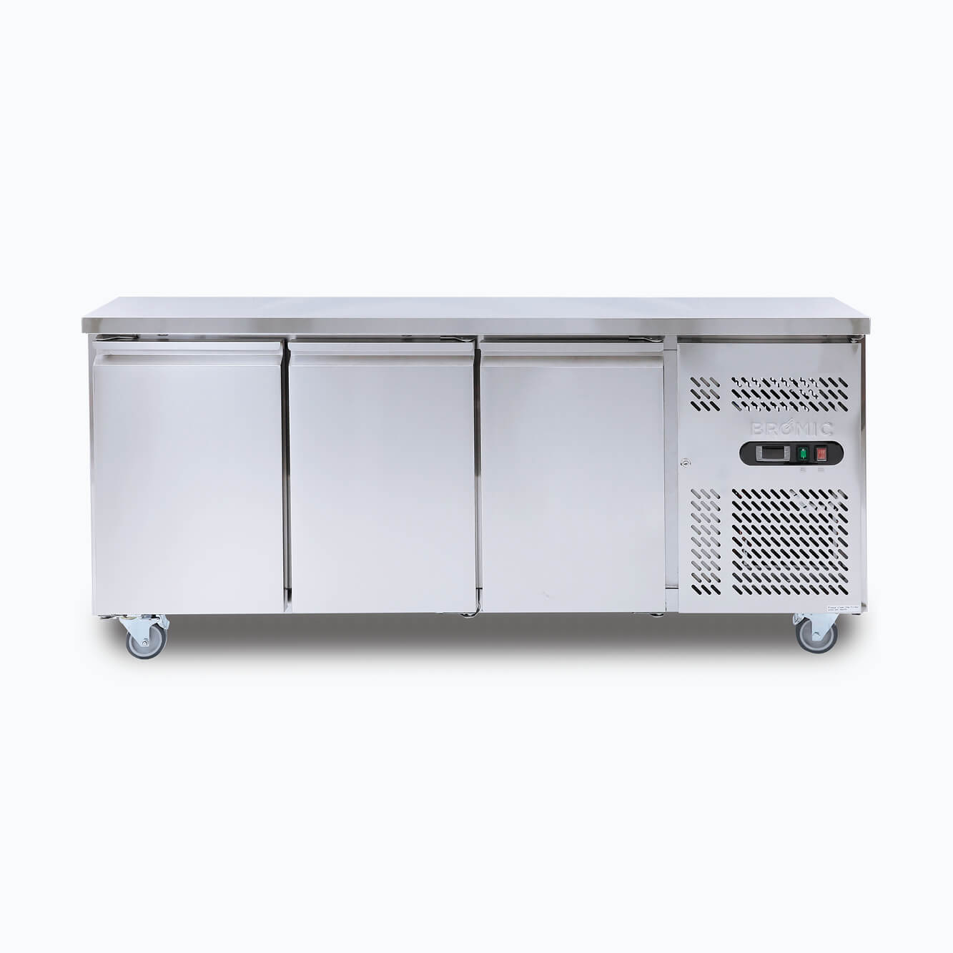 Bromic Under Bench Freezer - 417L - 3 Doors - Stainless Steel UBF1795SD-NR