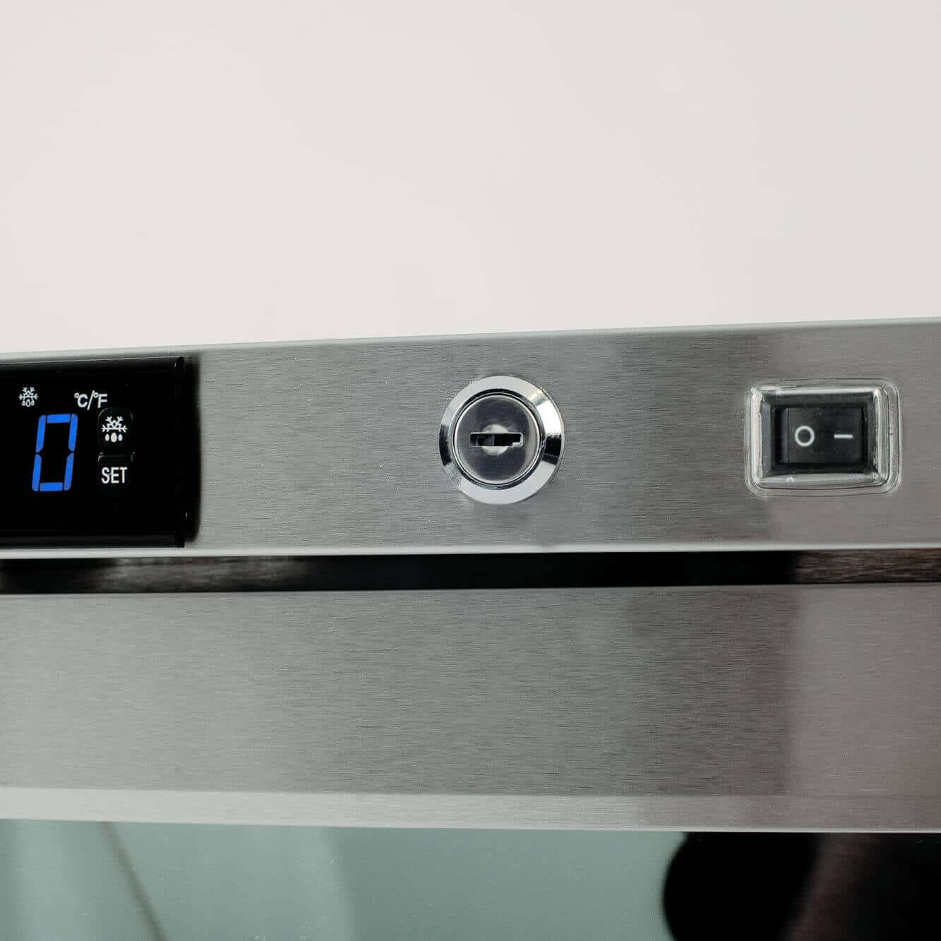 Bromic Under Bench Display Fridge - 138L - 1 Door - Glass UBC0140GD-NR