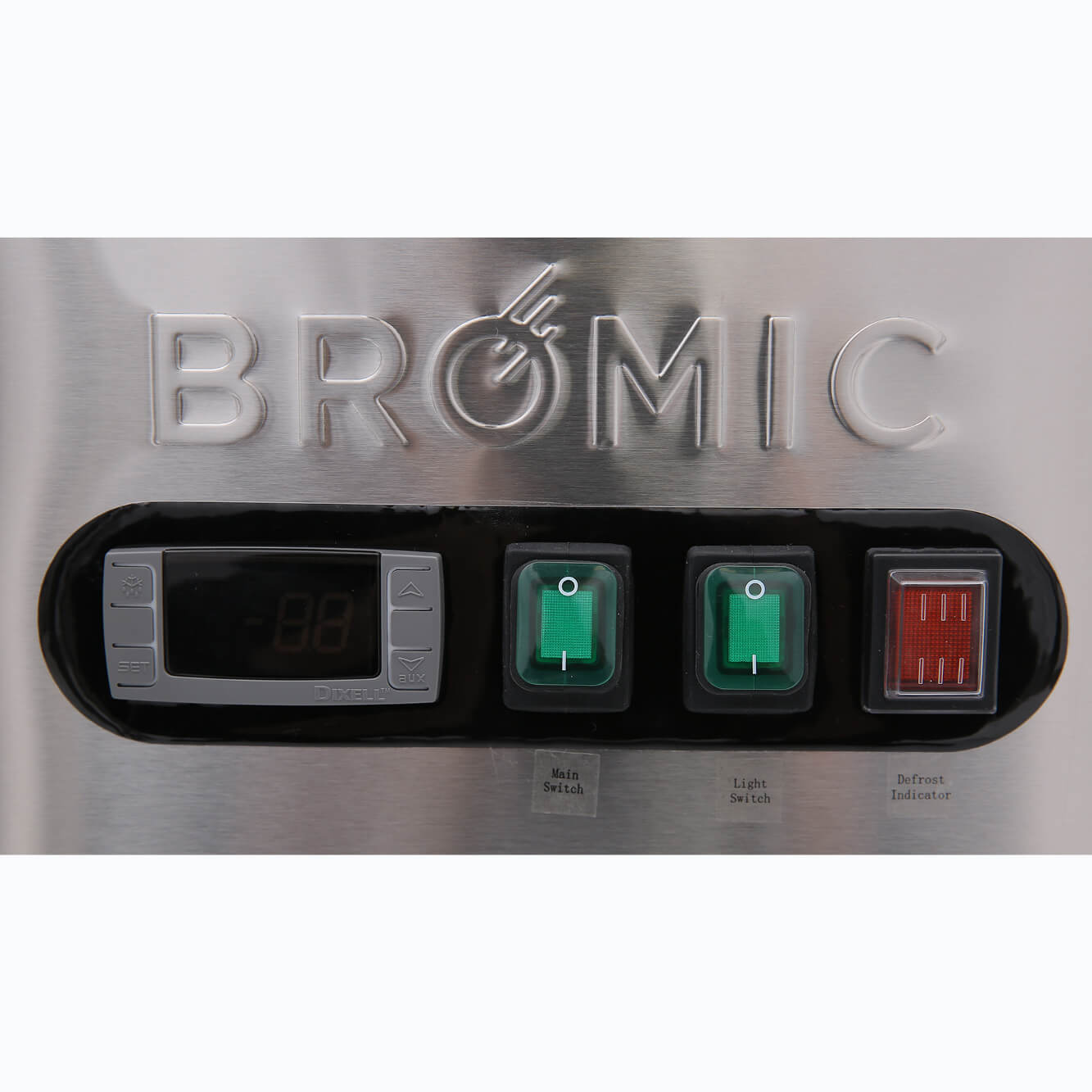 Bromic Under Bench Display Fridge - 282L - 2 Doors - Glass UBC1360GD-NR