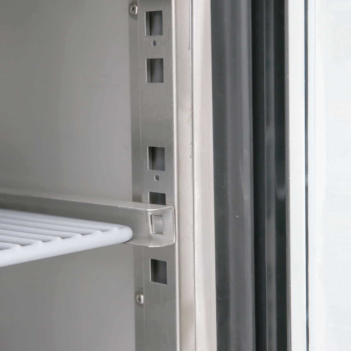 Bromic Under Bench Display Fridge - 282L - 2 Doors - Glass UBC1360GD-NR