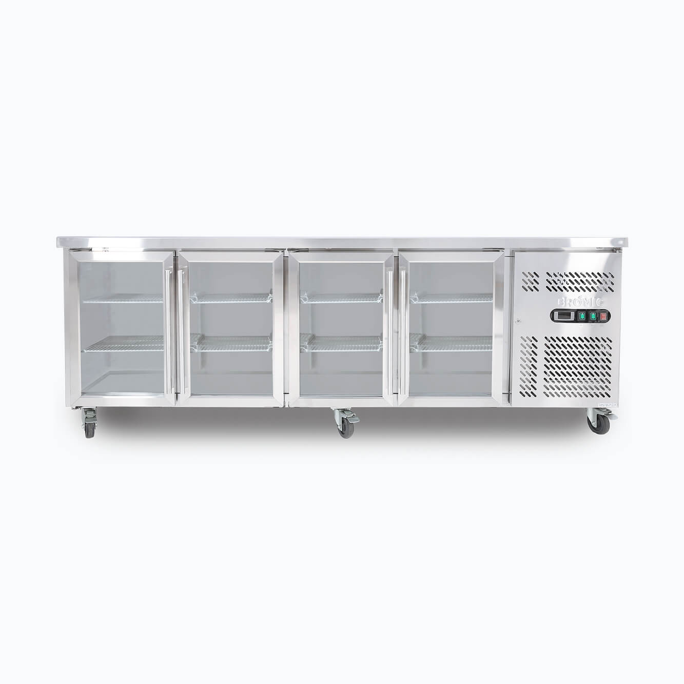 Bromic Under Bench Display Fridge - 553L - 4 Doors - Glass UBC2230GD-NR