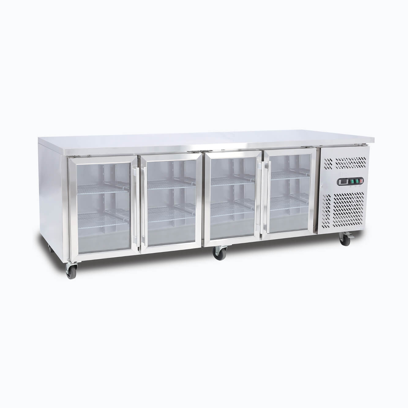 Bromic Under Bench Display Fridge - 553L - 4 Doors - Glass UBC2230GD-NR