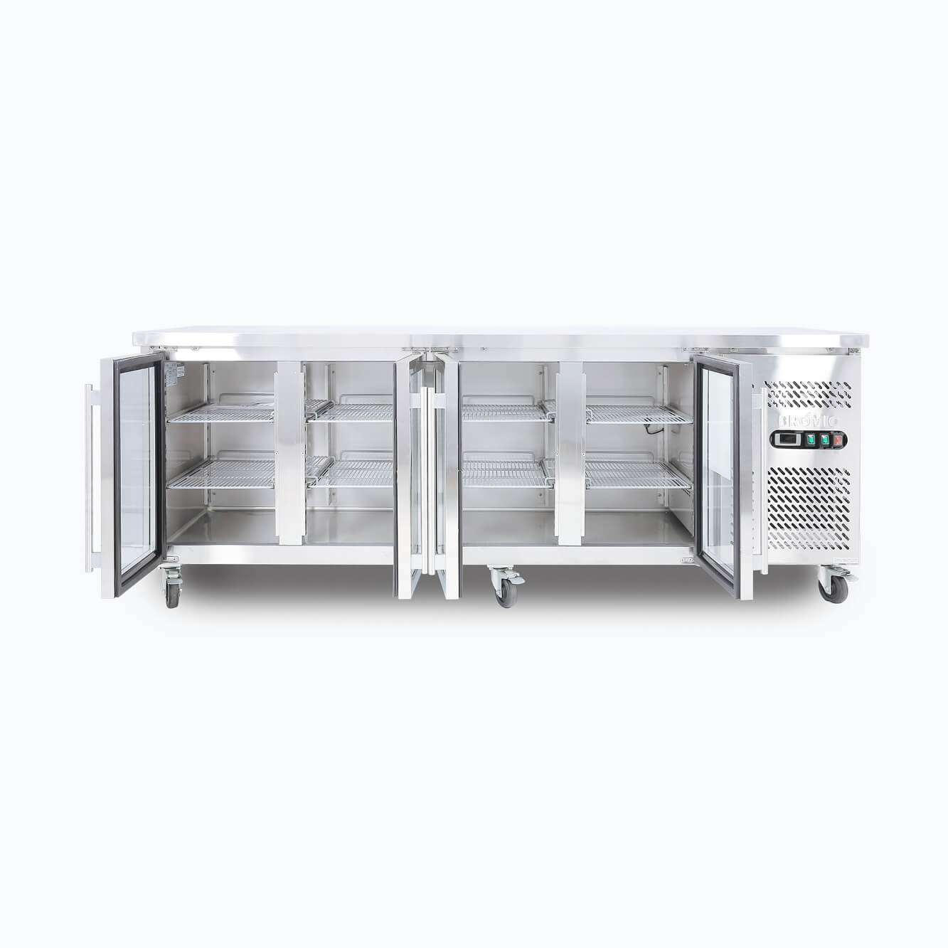 Bromic Under Bench Display Fridge - 553L - 4 Doors - Glass UBC2230GD-NR