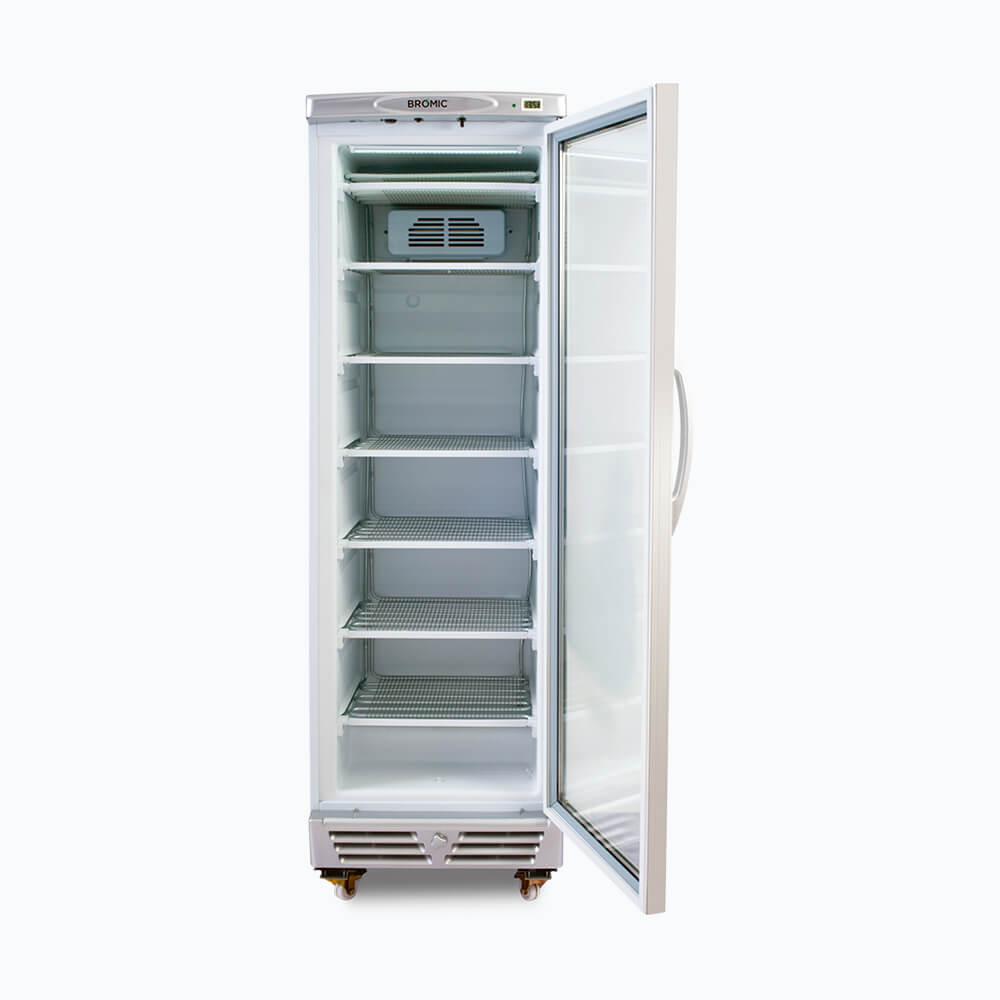 Bromic Upright Display Freezer LED Flat Glass Door 300L UF0374S