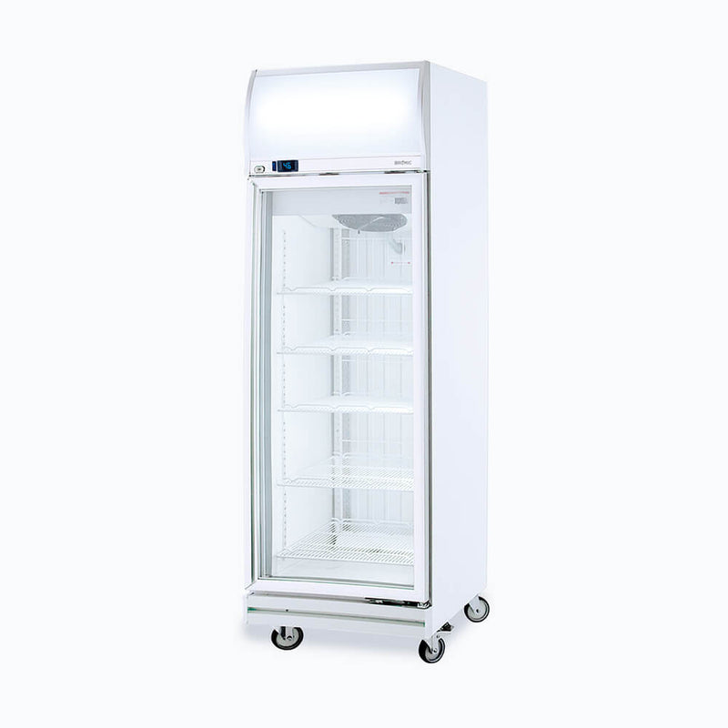 Bromic Upright Display Freezer Flat Glass 444L LED UF0500LF