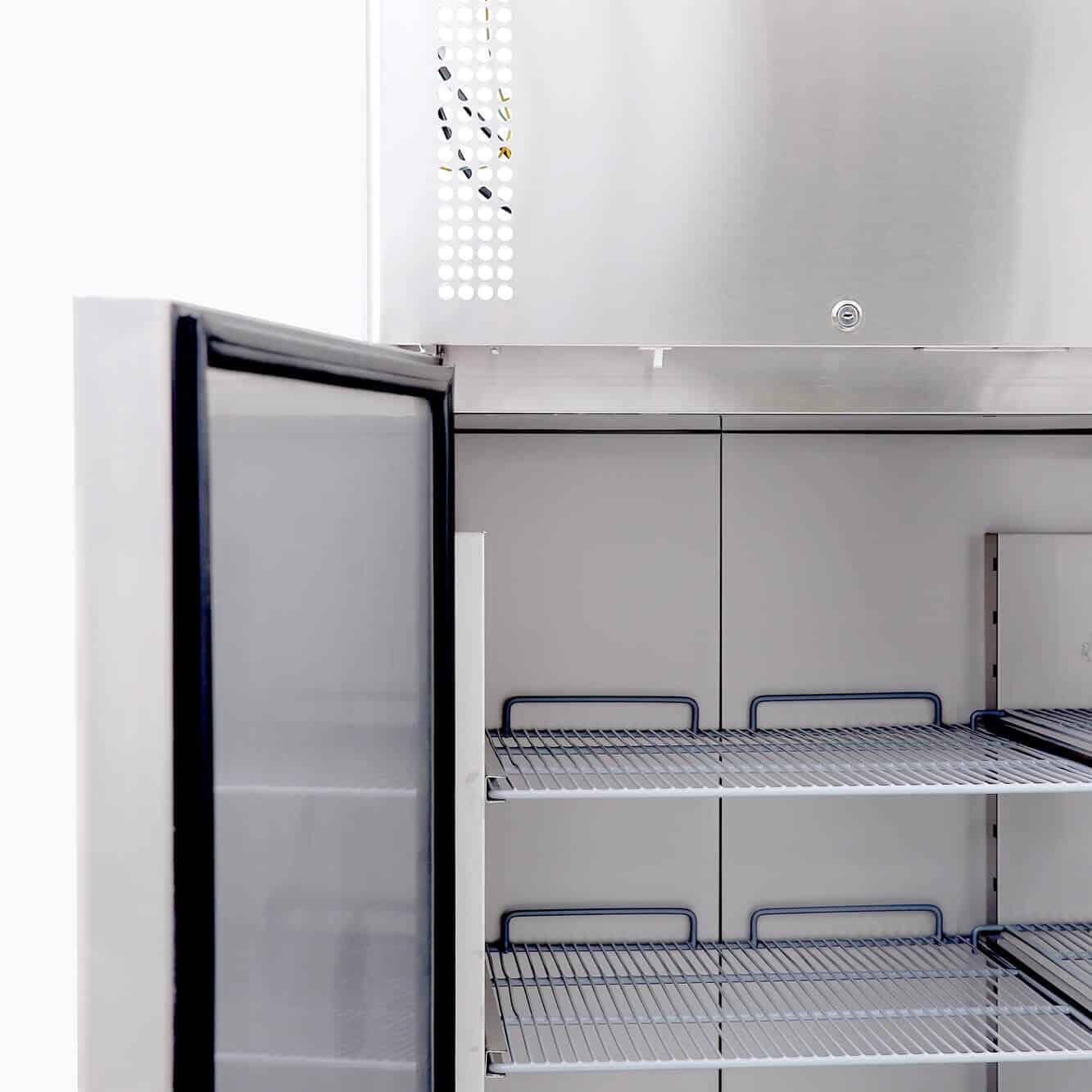 Bromic Upright Freezer - 1300L - 2 Doors - Stainless Steel UF1300SDF-NR