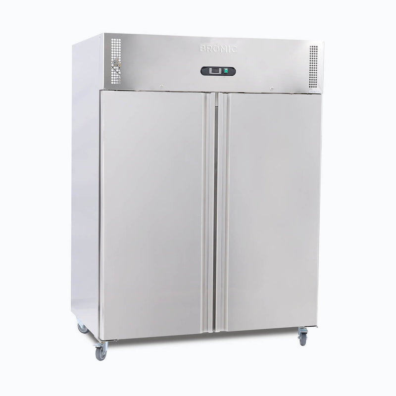 Bromic Upright Storage Freezer Gastronom Stainless Steel 1300L UF1300SDF