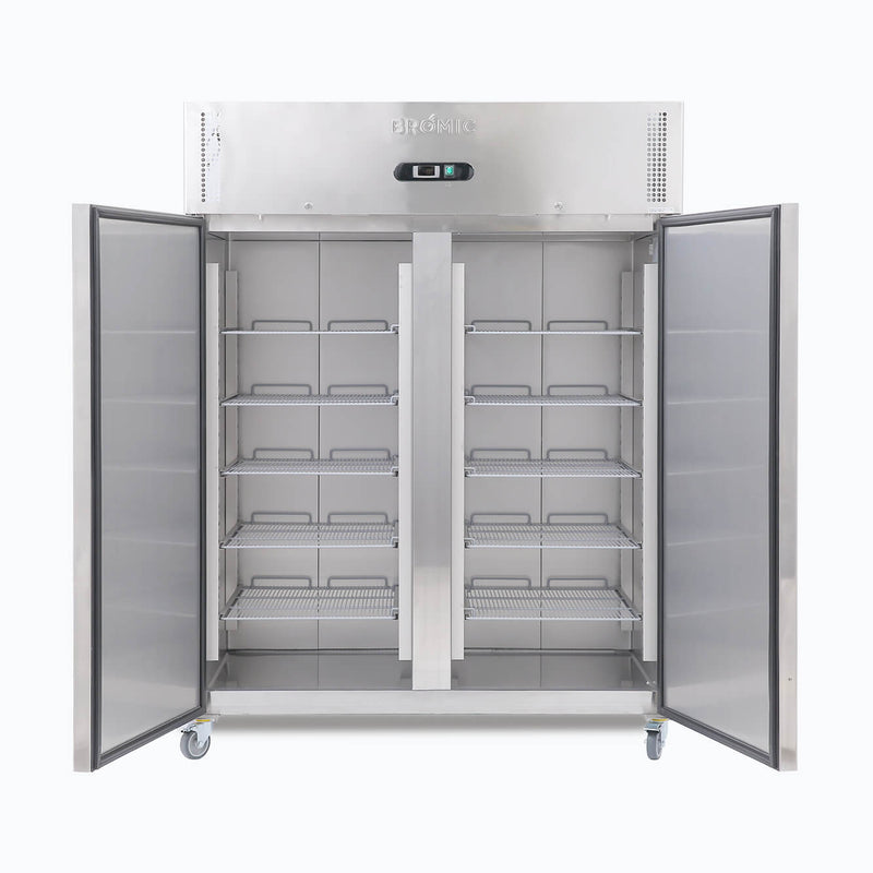 Bromic Upright Storage Freezer Gastronom Stainless Steel 1300L UF1300SDF