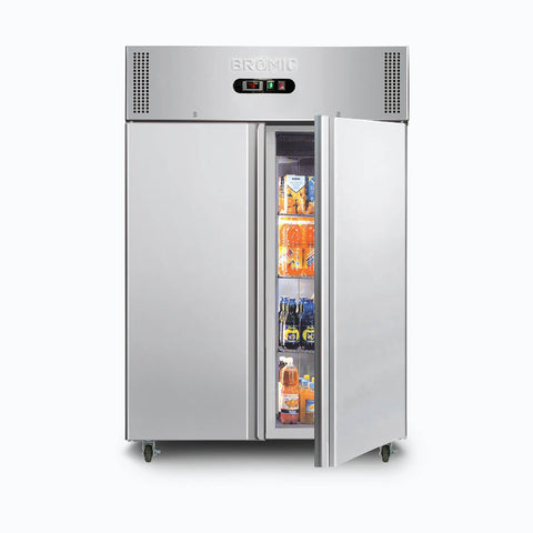 Bromic Upright Storage Freezer Gastronom Stainless Steel 1300L UF1300SDF