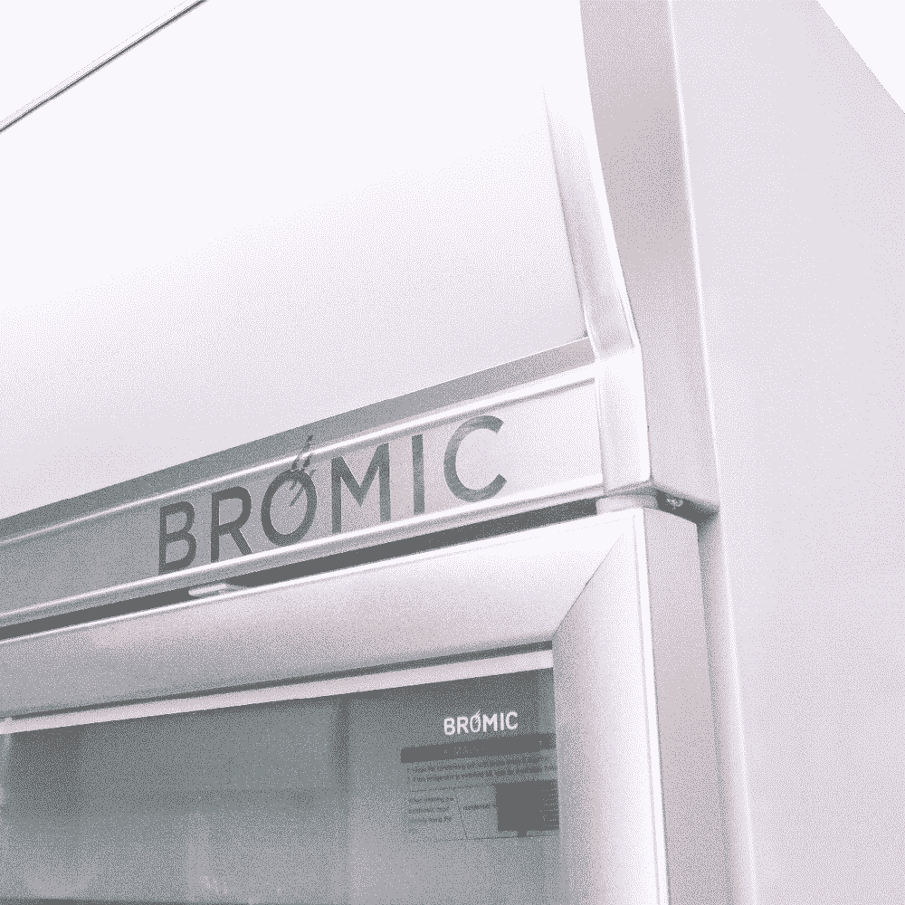 Bromic Upright Display Fridge - 444L - 1 Door - Flat Glass - Lightbox GD0500LF