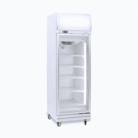 Bromic Upright Display Fridge Flat Glass Door 444L LED GD0500LF