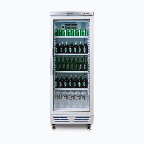 Bromic Upright Display Fridge Flat Glass Door 290L GM0300