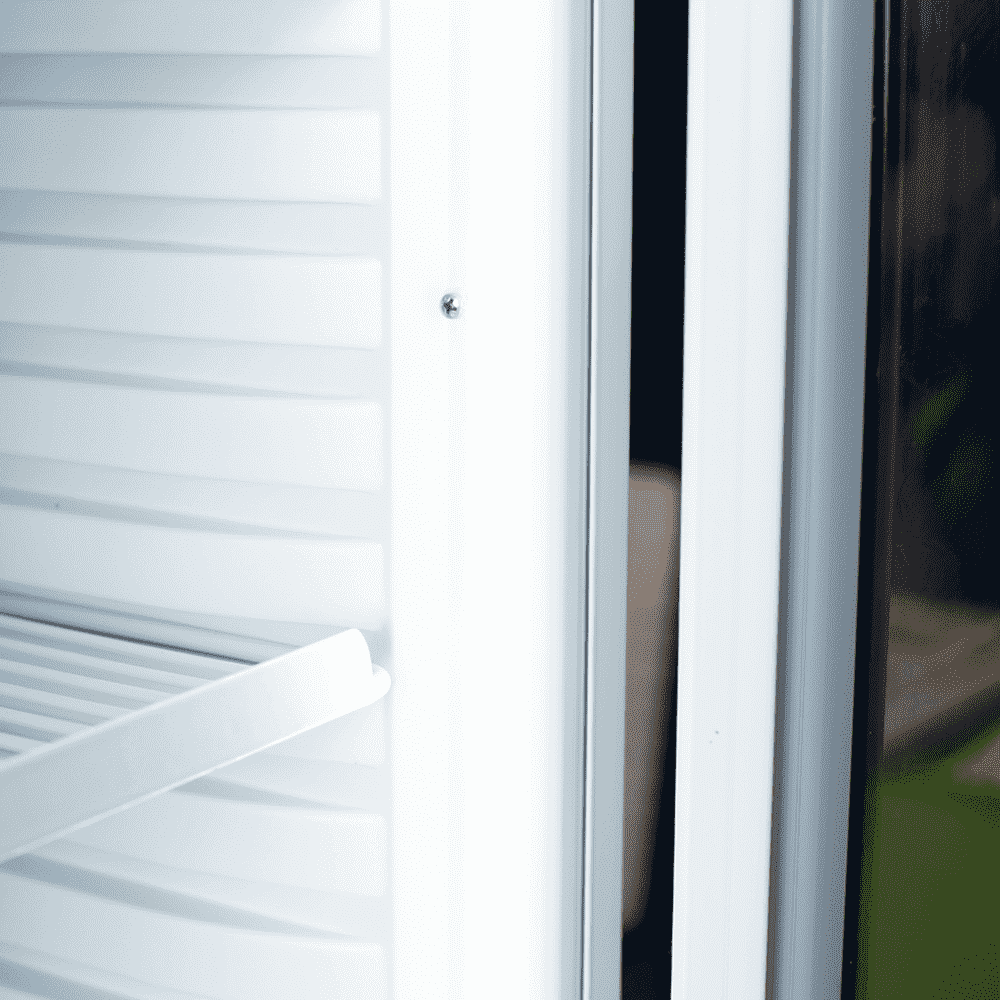 Bromic Upright Display Fridge - 372L - 1 Door - Flat Glass - Lightbox GM0374L-NR