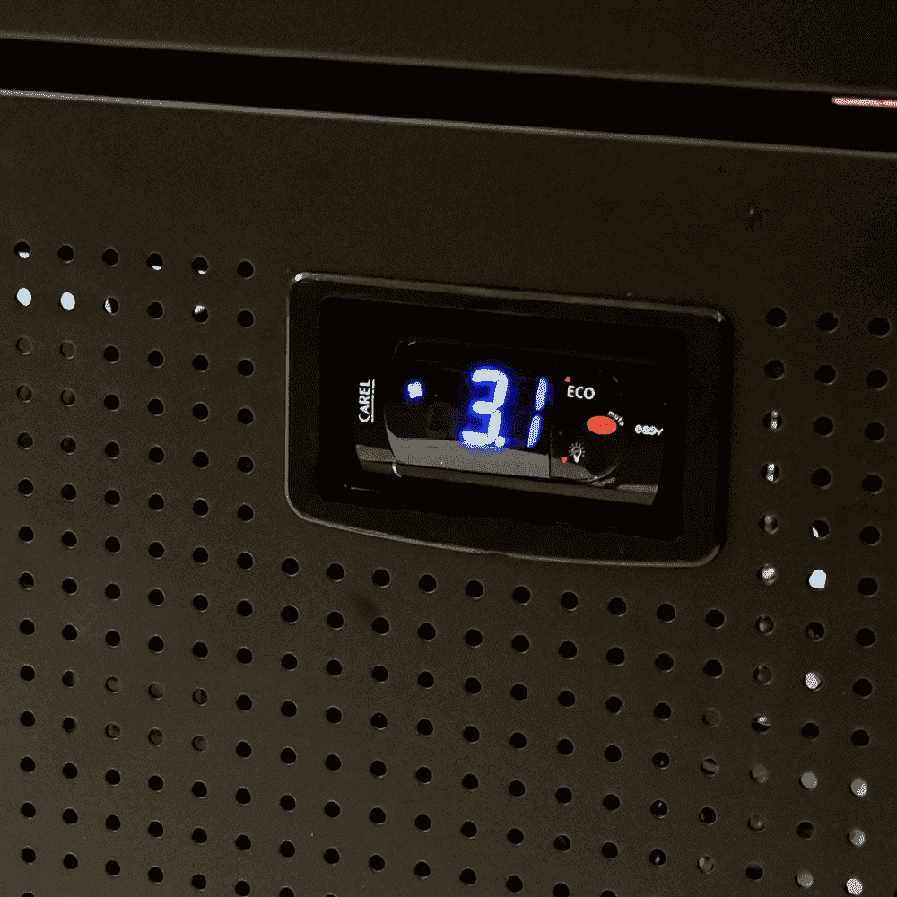 Bromic Upright Display Fridge - 659L - 1 Door - Flat Glass - Lightbox GM0690LB