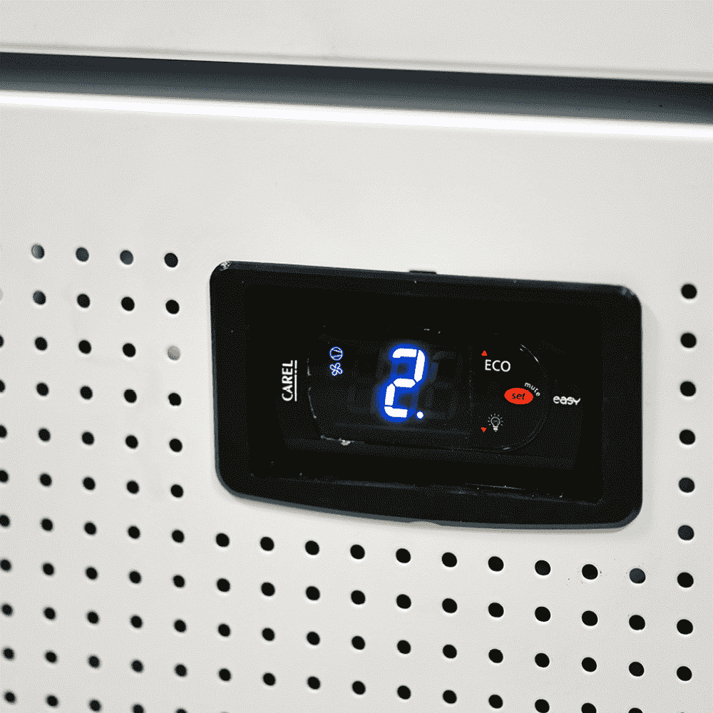 Bromic Upright Display Fridge - 659L - 1 Door - Flat Glass - Lighbox GM0690LW