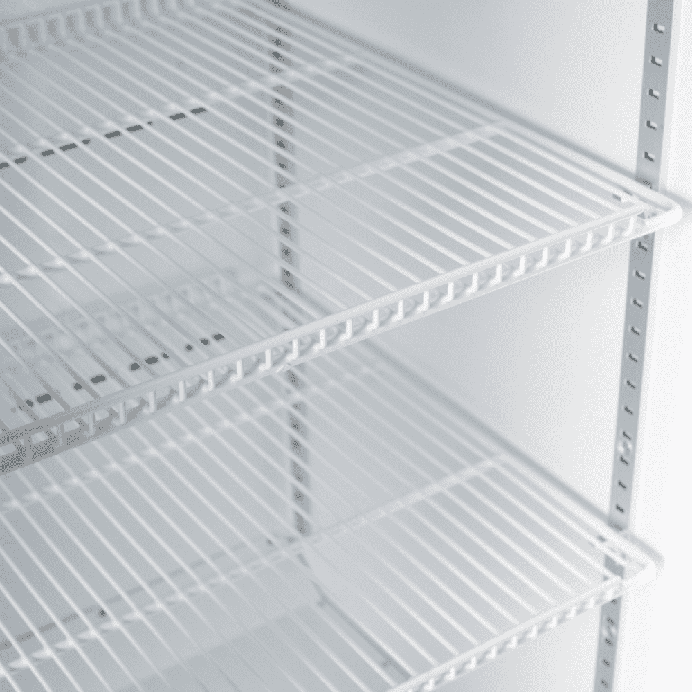 Bromic Upright Display Fridge - 960L - 2 Doors - Flat Glass - Cassette - Black GM1000LBCAS