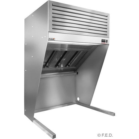 Modular Systems HOOD Bench Top Filtered Hood - 750-1500mm Width