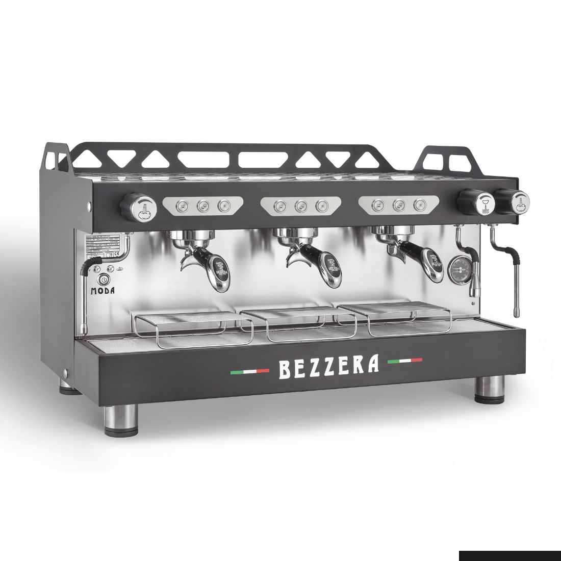 Bezzera 3 Group Moda DE PID Espresso Machine - BZMODAPID3B