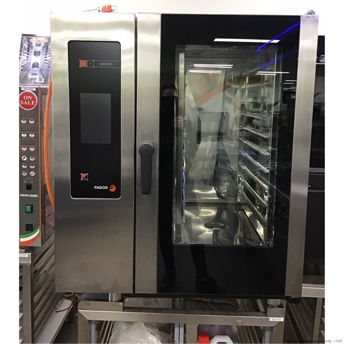CLEARANCE - Fagor Advanced Plus Electric 10 Trays Combi Oven - APE-101-VIC987