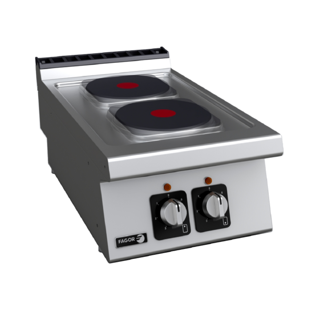 Fagor Kore 700 Series 400mm 2 Round Plate Electric Cooktop - C-E720