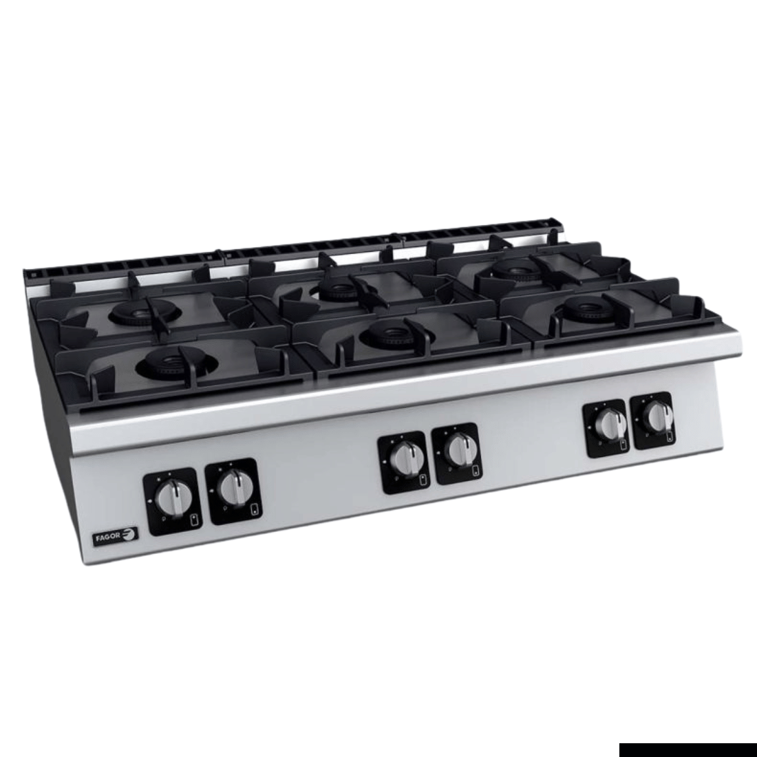 CLEARANCE - Fagor Kore 700 Series Bench Top 6 Gas Burners - C-G760H-VIC936