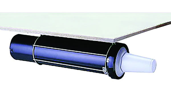 San Jamar Surface Mount Cup Dispenser to suit 73mm - 121mm lid - C2410SM