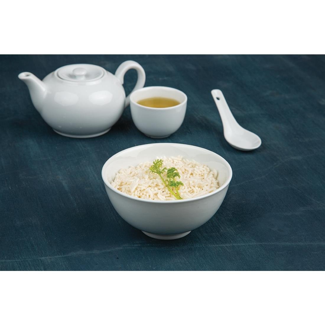Olympia Whiteware Rice Bowls 130mm 390ml (12 Pack) - C253