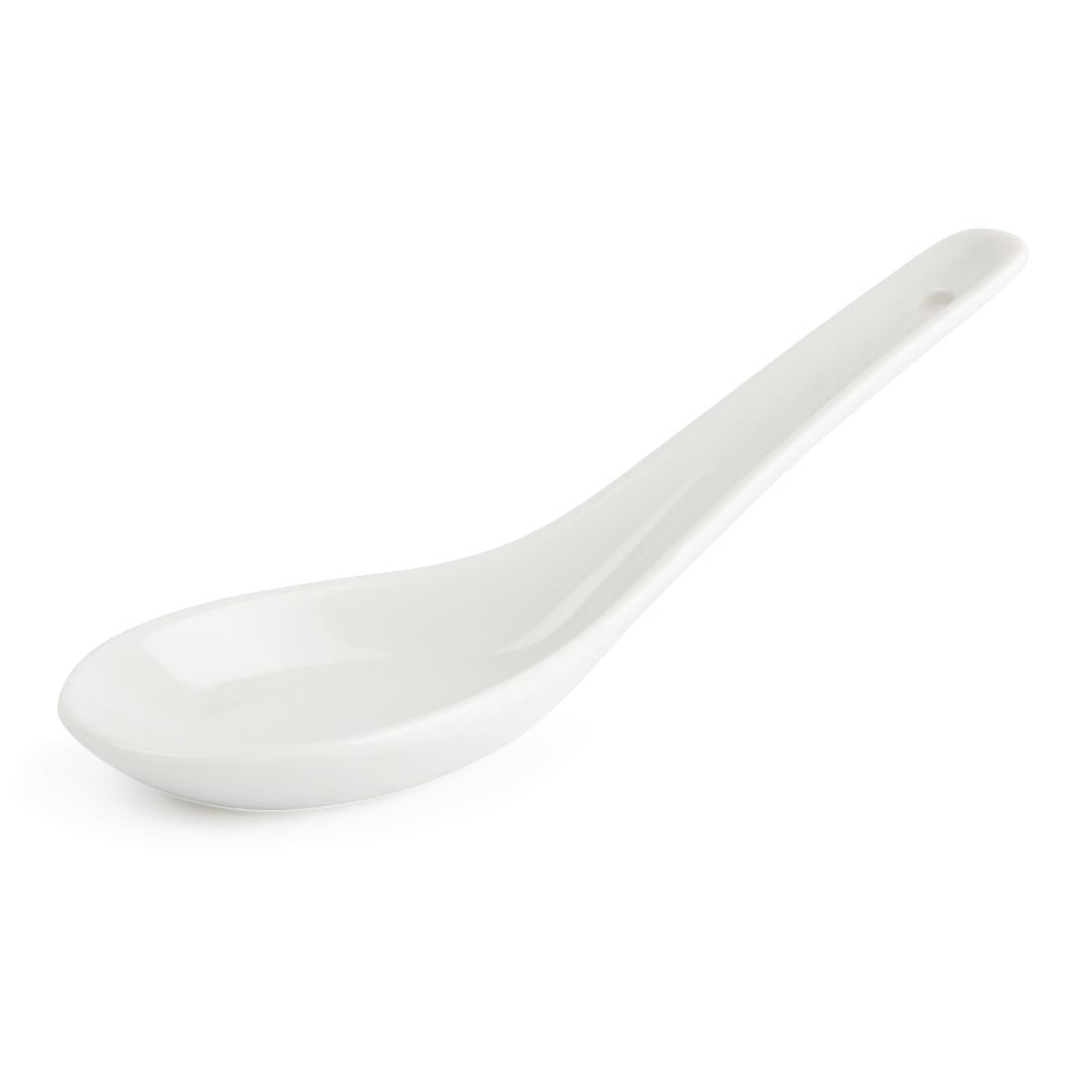 Olympia Whiteware Rice Spoons 130mm (24 Pack) - C325