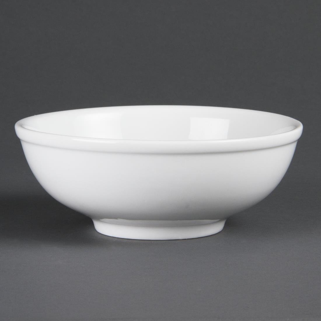 Olympia Whiteware Noodle Bowls 190mm (6 Pack) - C329