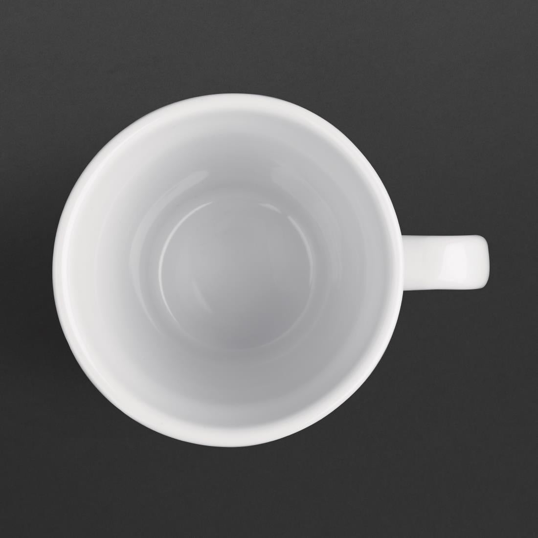 Olympia Whiteware Latte Mugs 310ml (12 Pack) - C359