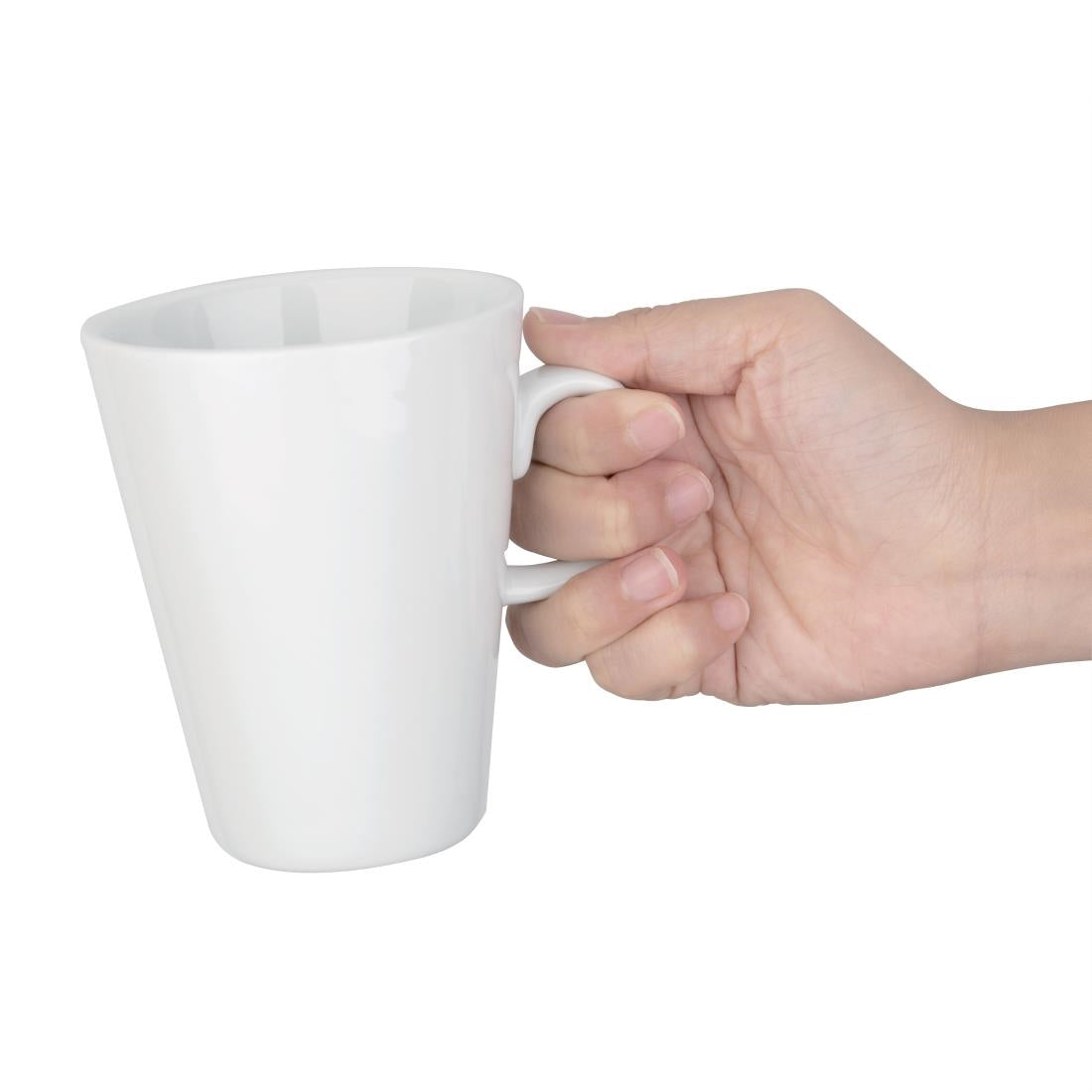 Olympia Whiteware Latte Mugs 310ml (12 Pack) - C359