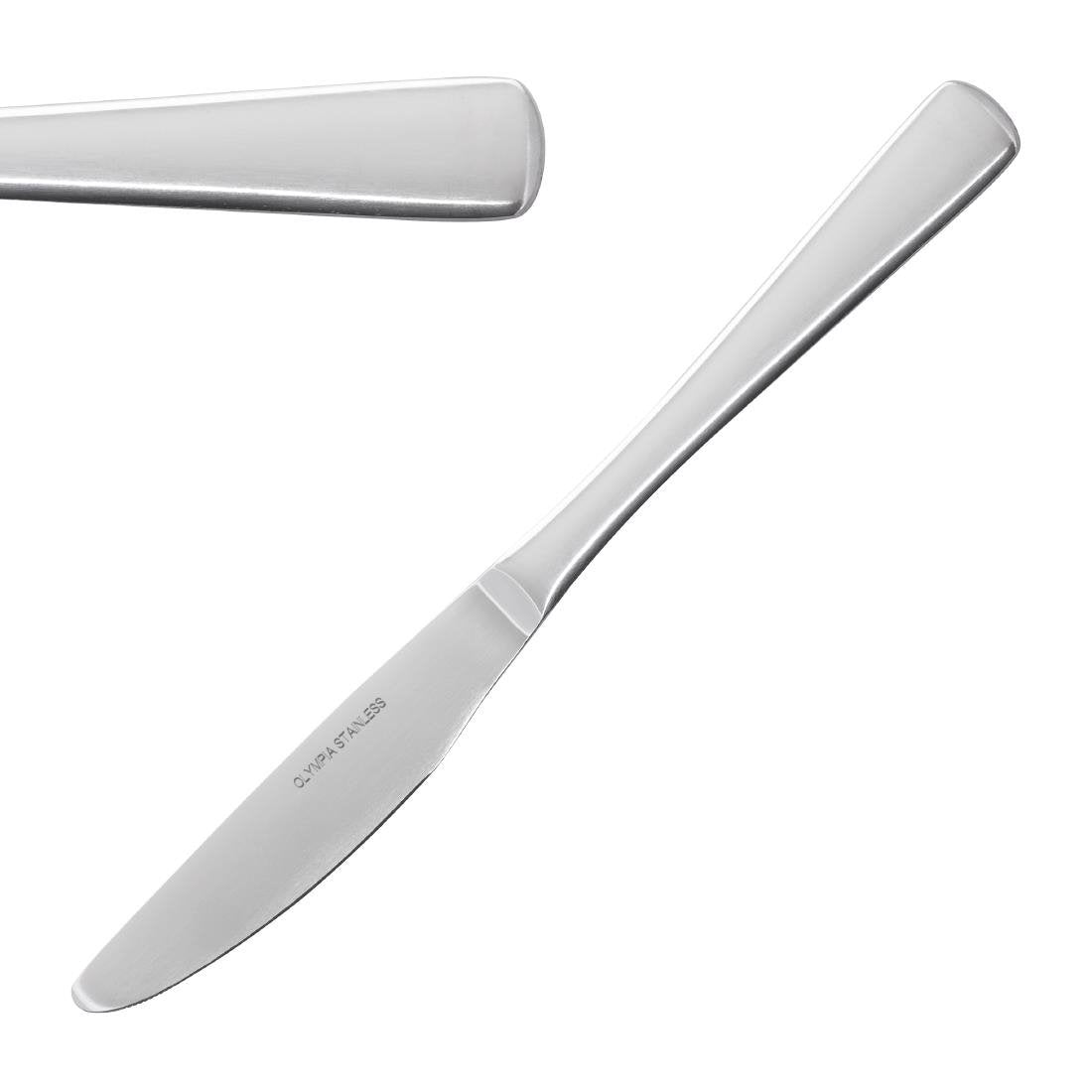 Olympia Clifton Table Knives (12 Pack) - C442