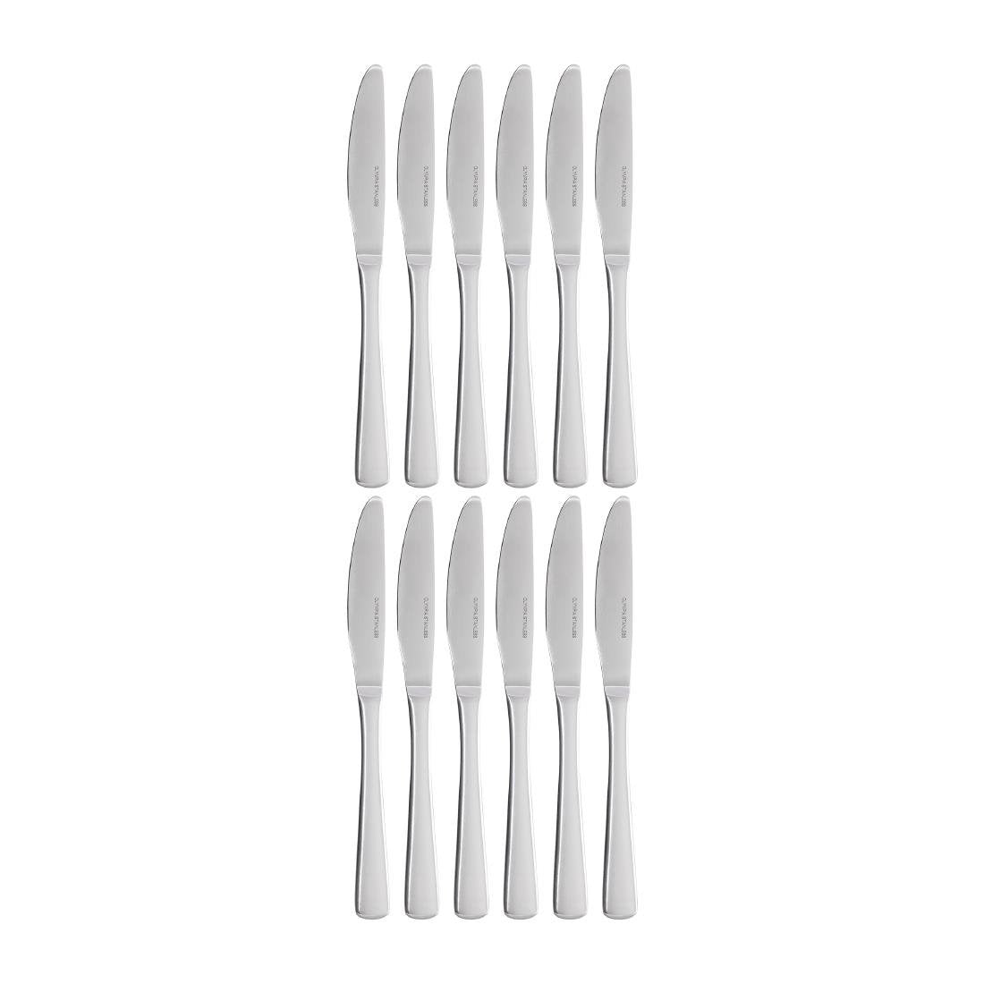 Olympia Clifton Table Knives (12 Pack) - C442
