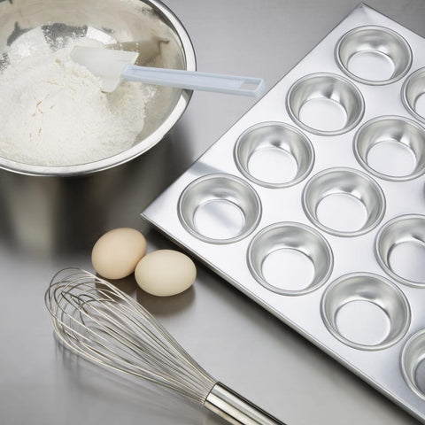 Vogue Aluminium 24 Cup Muffin Tray - C563