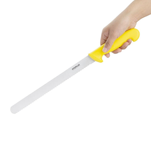 Hygiplas Serrated Slicer Yellow 300mm - C811