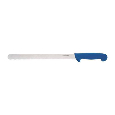 Hygiplas Serrated Slicer Blue 300mm - C856